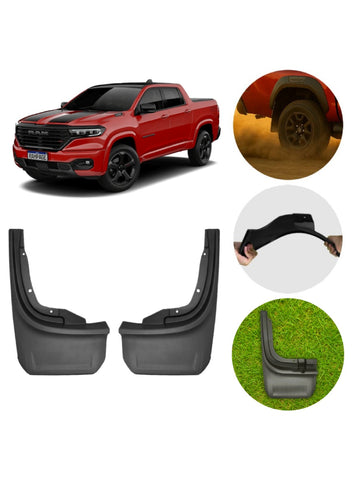 Par Traseiro Apara Barro Dodge Rampage