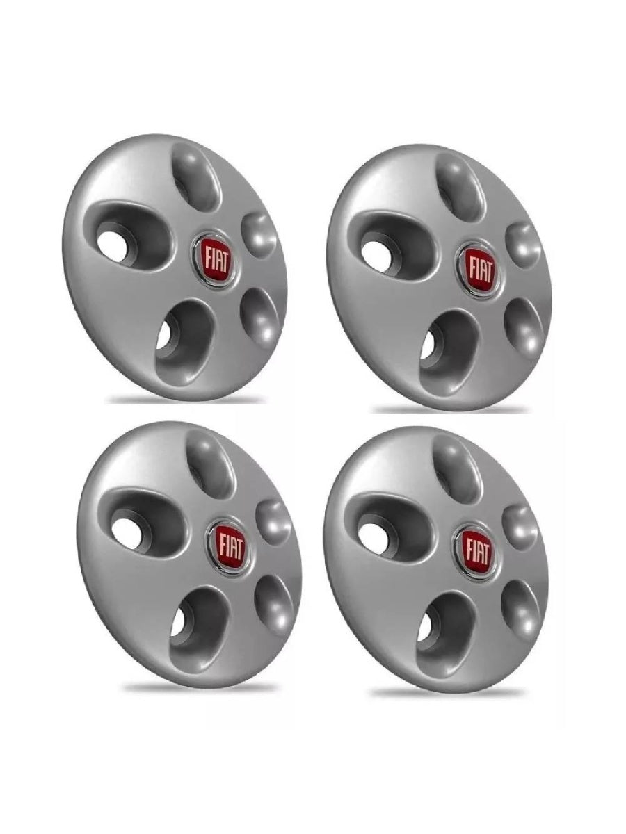 Calota Ducato Centro Roda Aro 15 C/emblema Prata