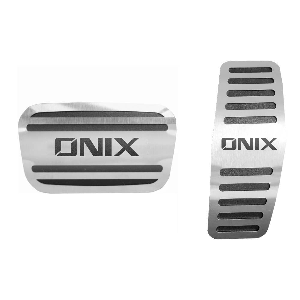Pedaleira em Aço Inox Chevrolet Onix