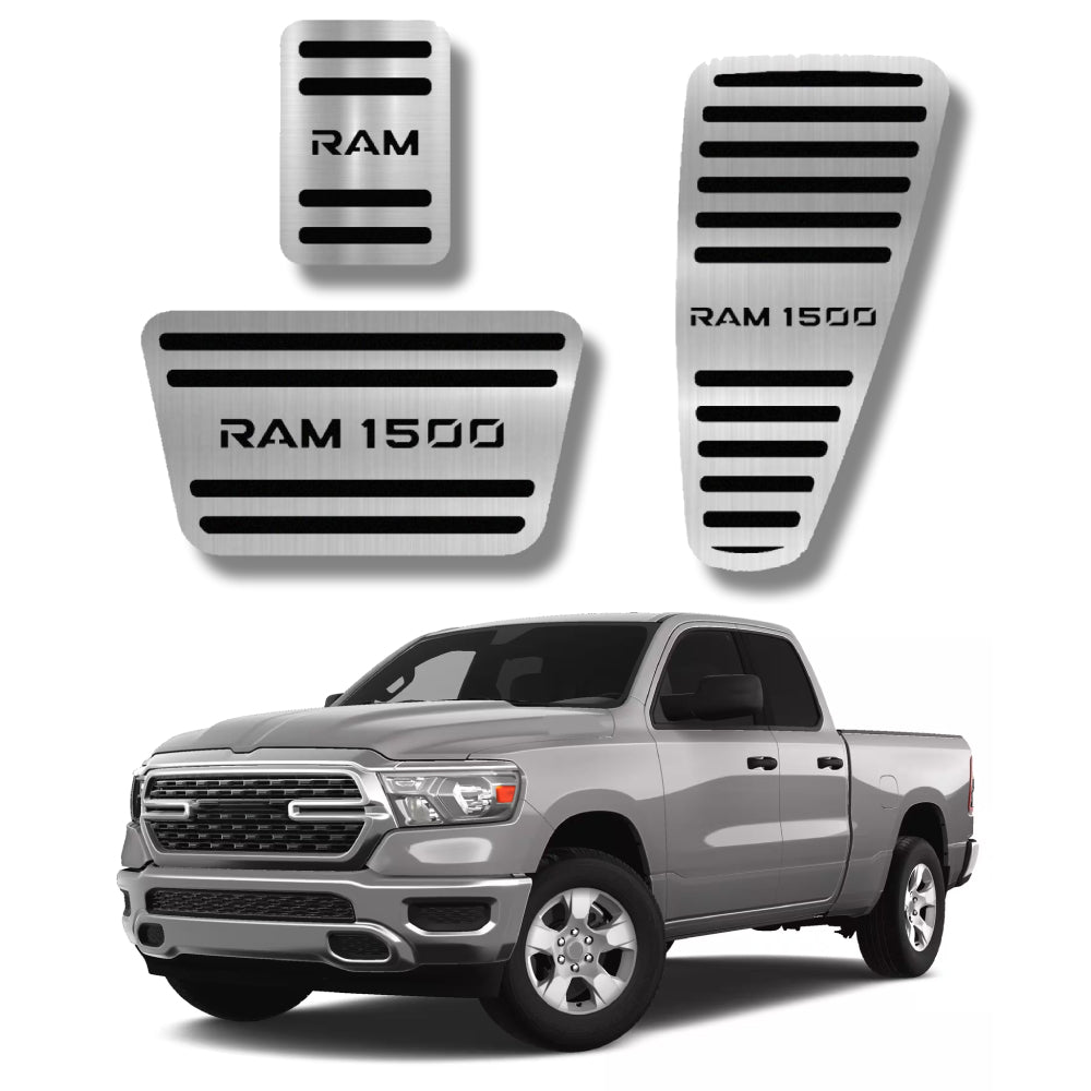 Pedaleira em Aço Inox Dodge RAM 1500