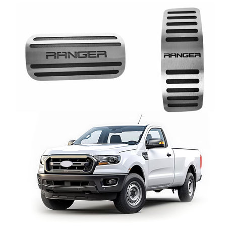Pedaleira em Aço Inox Ford Ranger