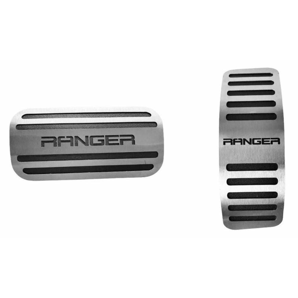 Pedaleira em Aço Inox Ford Ranger