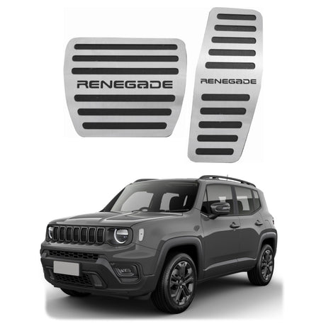 Pedaleira em Aço Inox Jeep Renegade