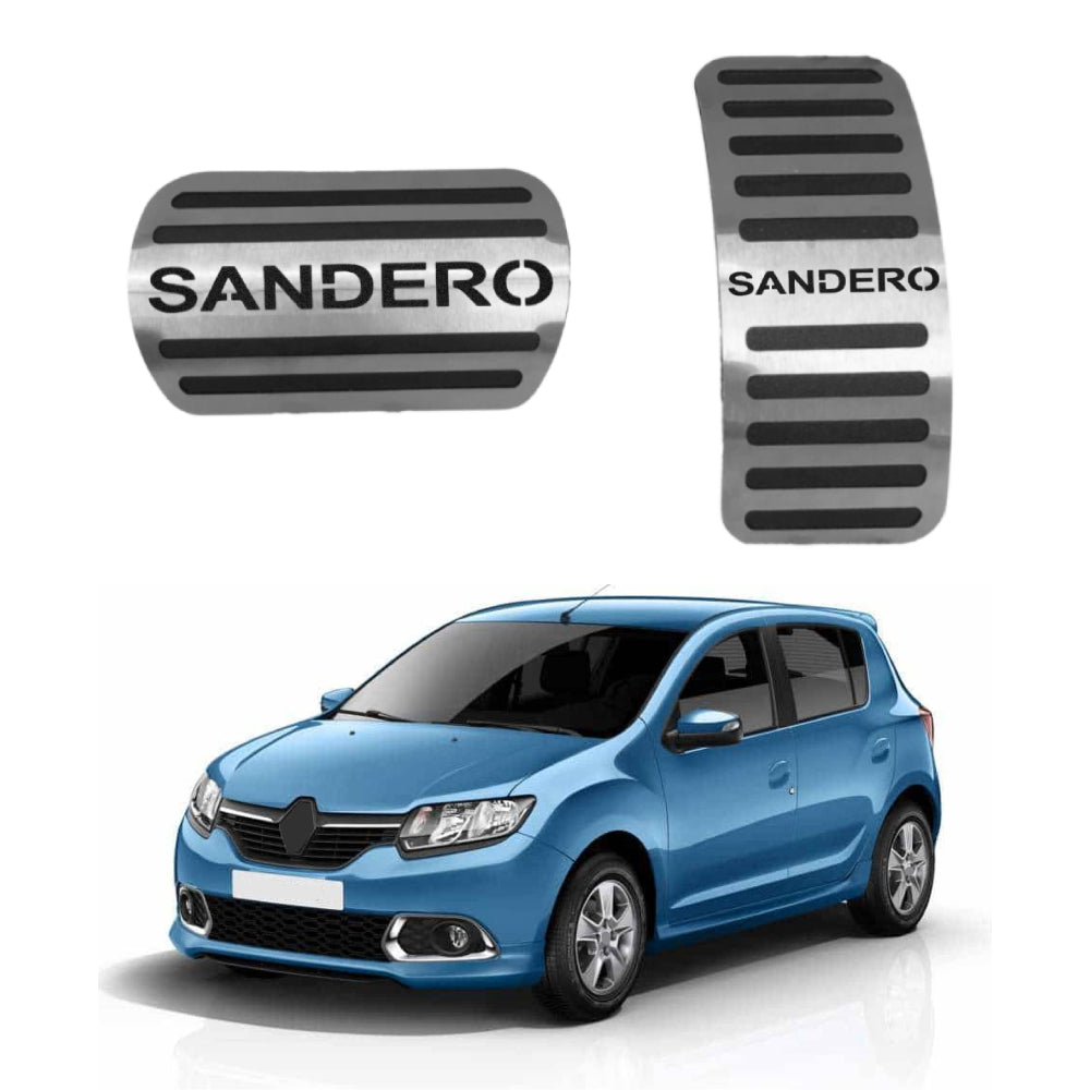 Pedaleira em Aço Inox Renault Sandero