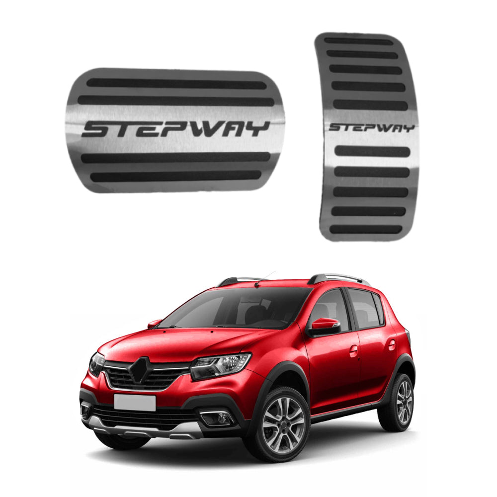 Pedaleira em Aço Inox Renault Stepway