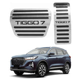 Pedaleira em Aço Inox Chery Tiggo 7