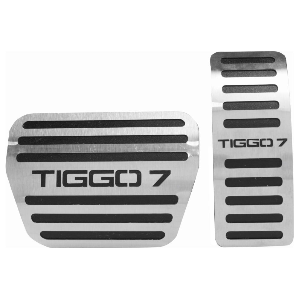 Pedaleira em Aço Inox Chery Tiggo 7
