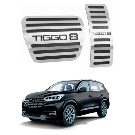 Pedaleira em Aço Inox Chery Tiggo 8