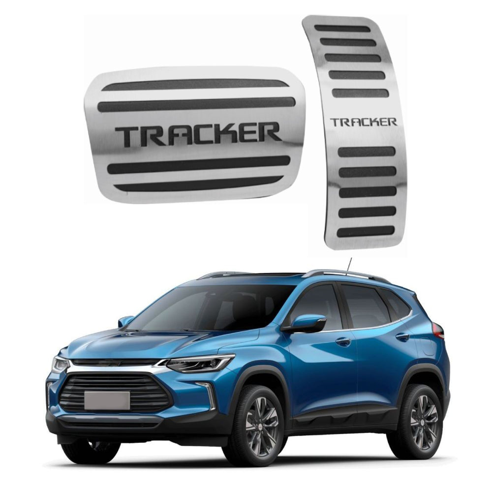 Pedaleira em Aço Inox Chevrolet Tracker