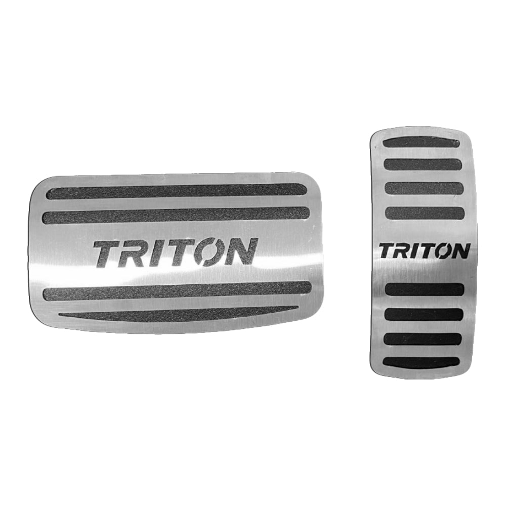Pedaleira em Aço Inox Mitsubishi L200 Triton 2017/...