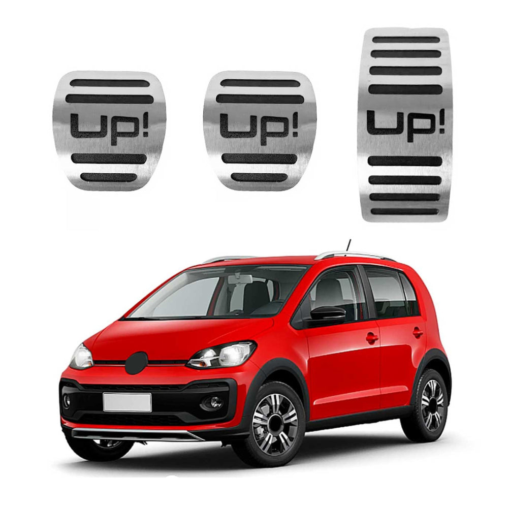 Pedaleira em Aço Inox Volkswagen Up!