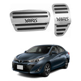 Pedaleira em Aço Inox Toyota Yaris