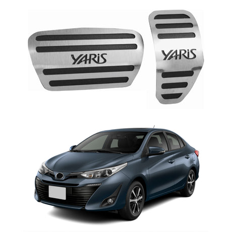 Pedaleira em Aço Inox Toyota Yaris