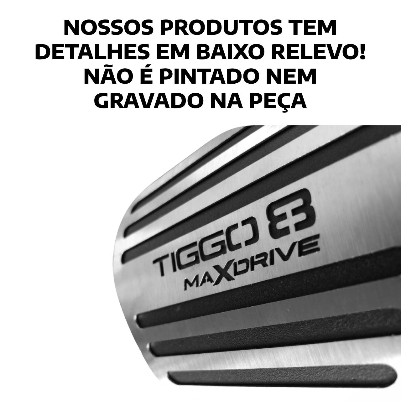 Pedaleira em Aço Inox Renault Captur