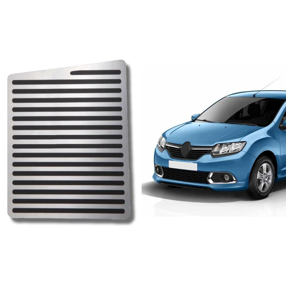 Descanso de pé em aço inox Renault Sandero