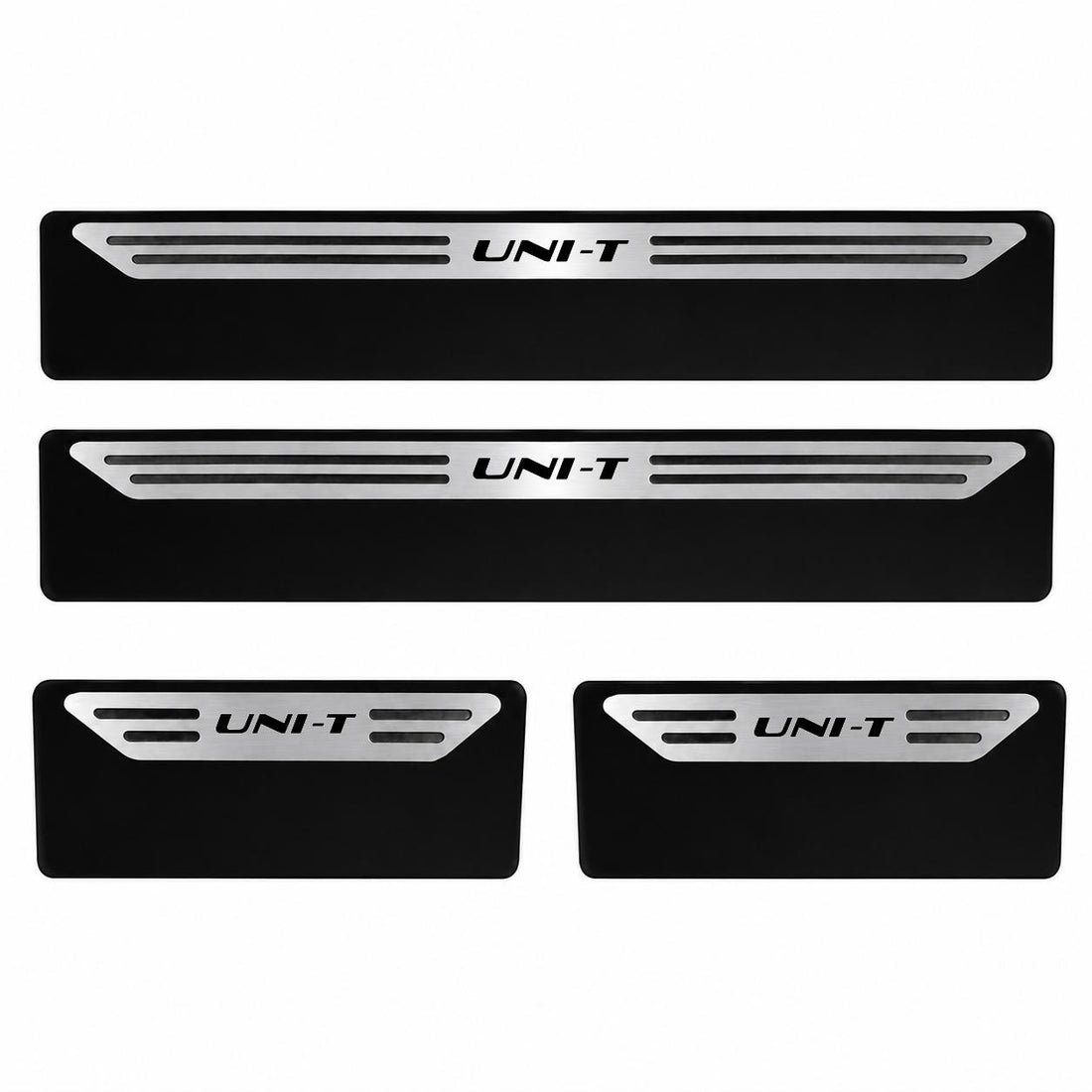 Kit soleira baixo relevo Uni-T em aço inox