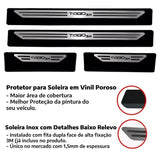 Soleira baixo relevo Chery Tiggo 3x
