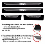 Soleira baixo relevo Chevrolet Cobalt