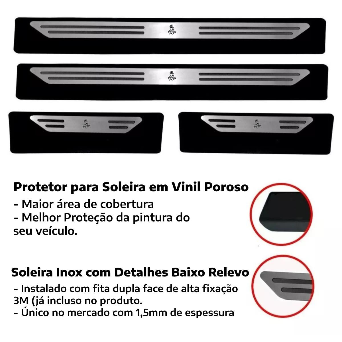 Soleira baixo relevo Mitsubishi Pajero Dakar