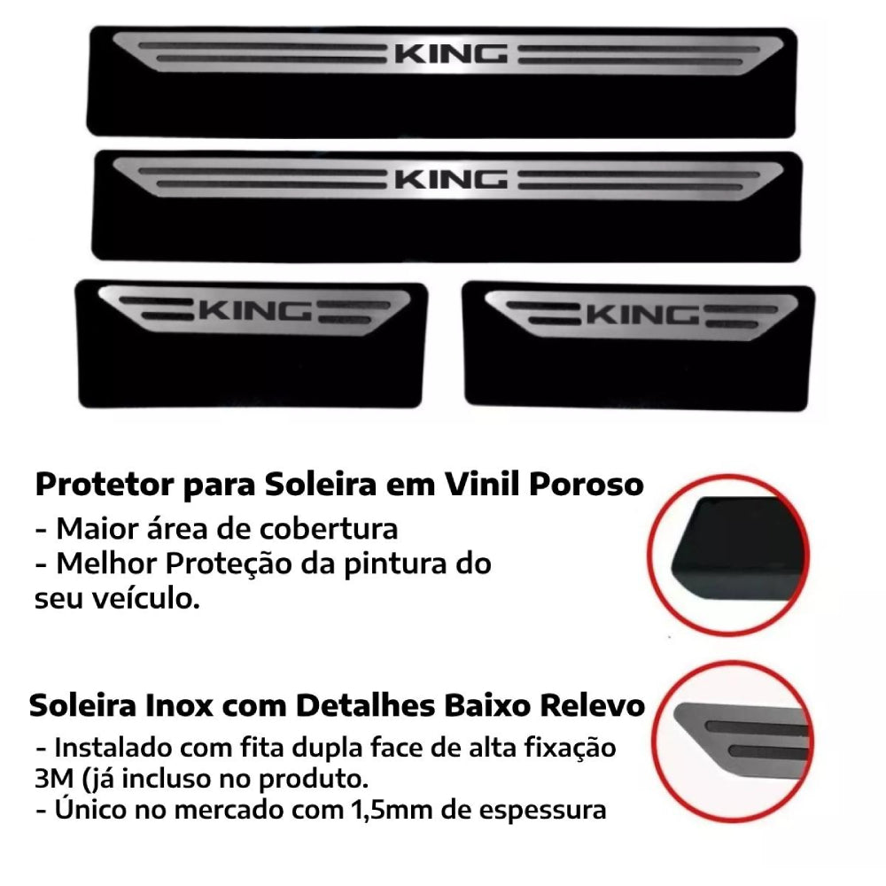 Soleira baixo relevo BYD King