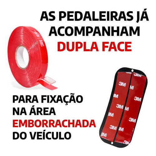 Kit Grade Cinza Com Emblema Cromado e Pedaleira Descanso e Soleiras Baixo Relevo em Inox Fiat Uno Mille 05 a 13